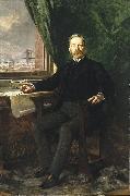 Portrait of Washington A. Roebling Theobald Chartran